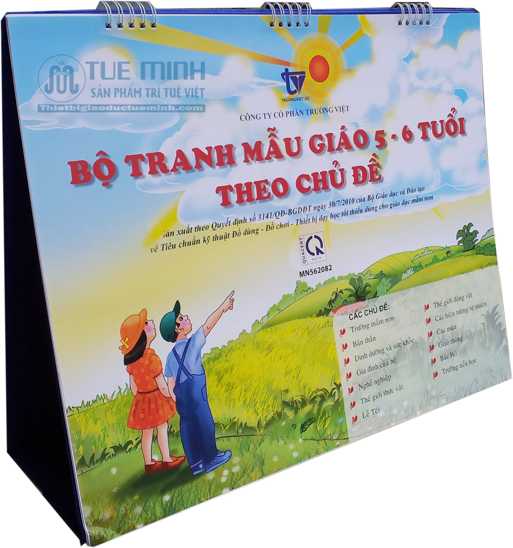 Bộ tranh truyện MG 5-6 tuổi theo chủ đề - MN562082